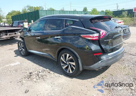 2015 Nissan Murano Platinum from USA, damaged, VIN 5N1AZ2MH7FN221866